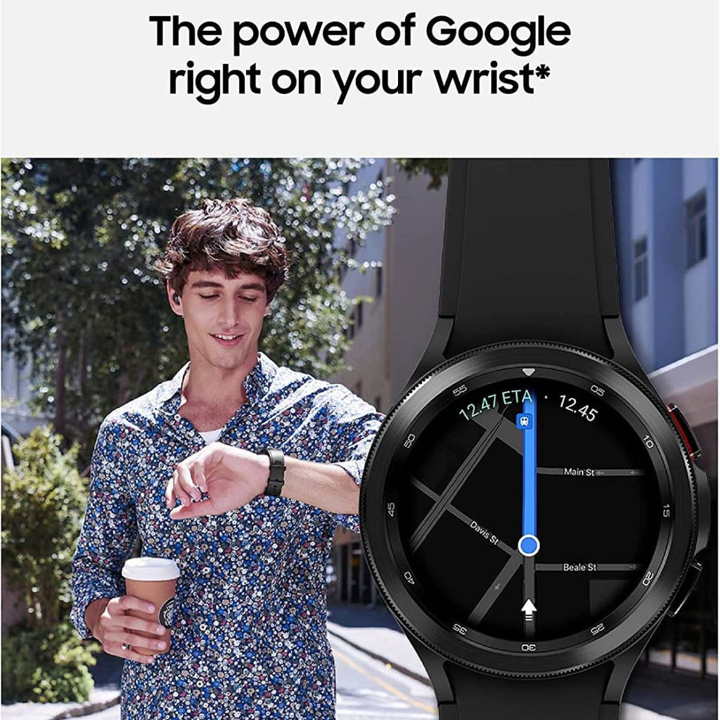 Samsung Galaxy Watch 4 - 46mm - LTE - Stainless Steel - Silver - SM-R895UZSAXAA