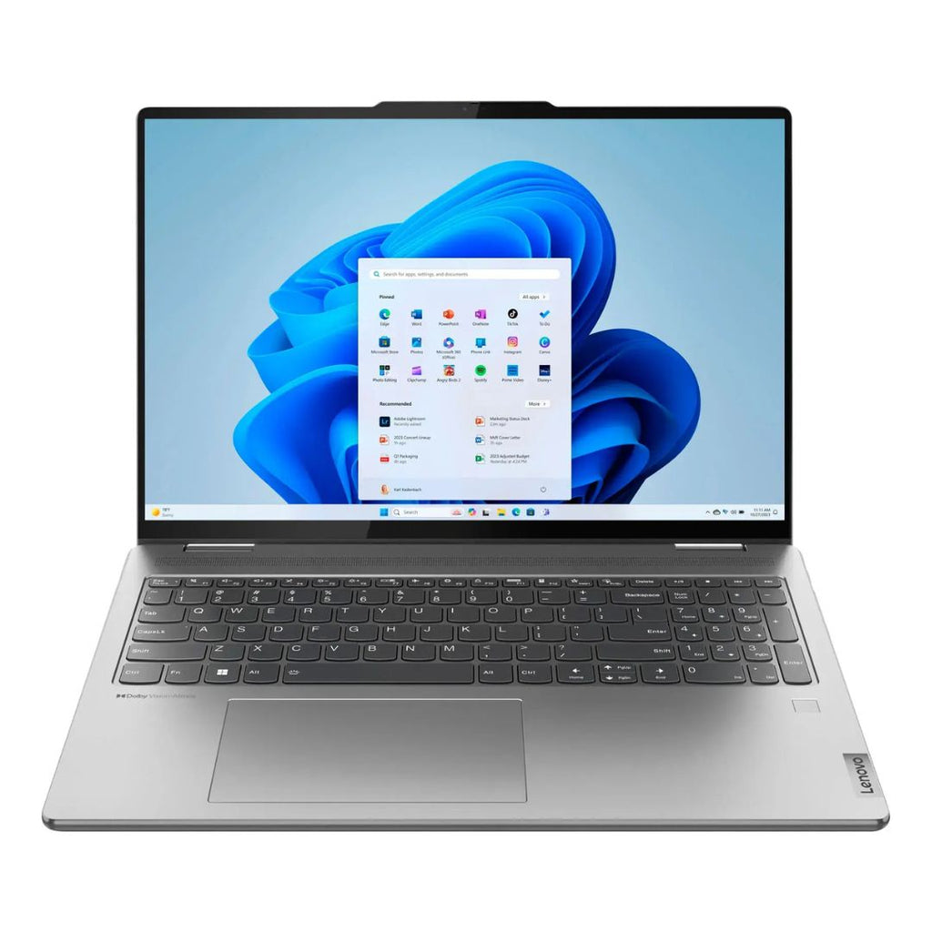 Lenovo Yoga 7 ? 16" WUXGA 2-in-1 Touch Screen ? AMD Ryzen 7 7735U ? 16GB RAM ? 512GB SSD ? Arctic Grey ? 83BS0001US