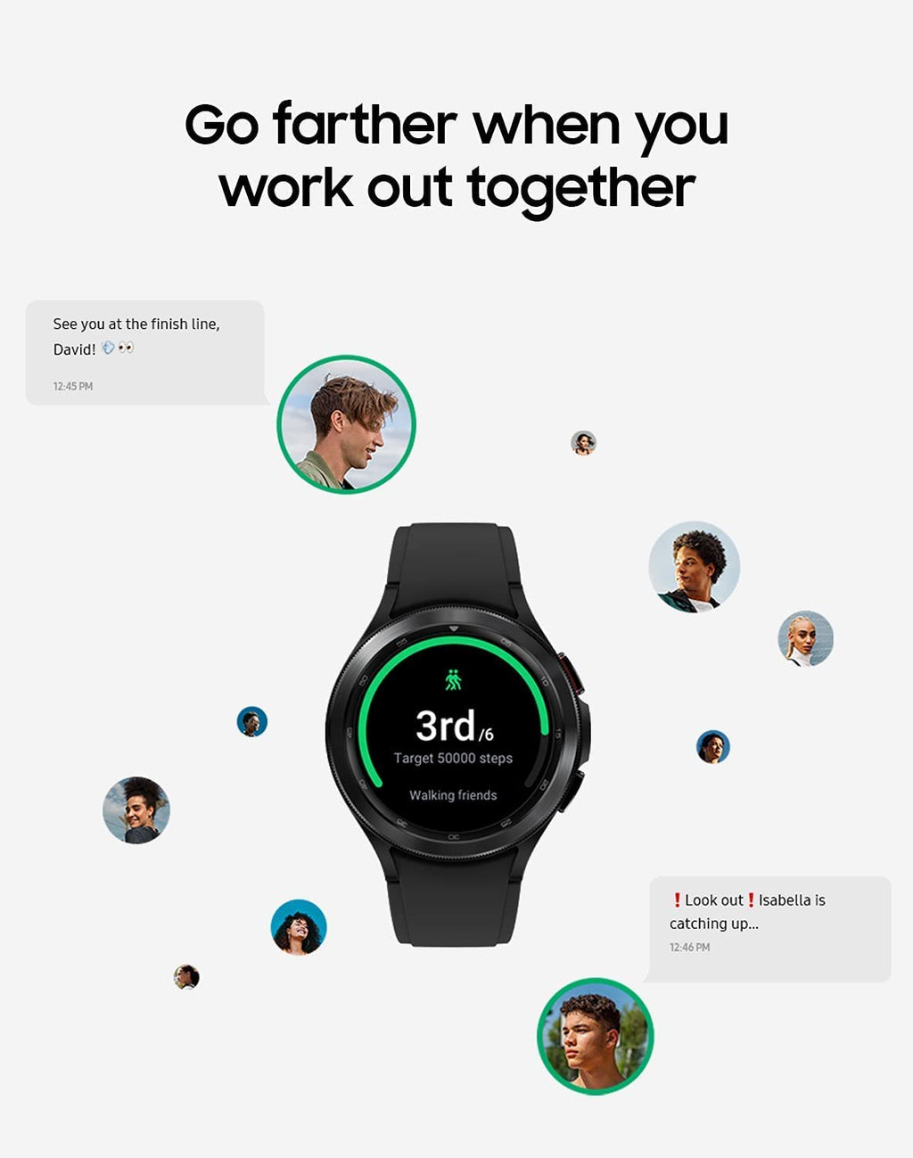 Samsung Galaxy Watch 4 Classic 46mm Smartwatch - ECG, Health & Fitness Tracker, GPS, Fall Detection, Bluetooth, US Version (Black) - SM-R890NZKCXAA