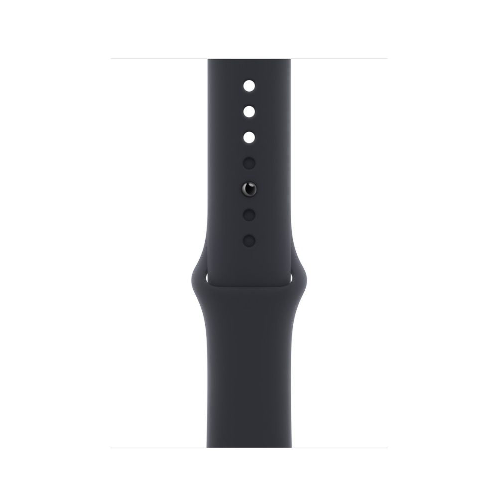 Apple Watch SE 2nd Generation (GPS) 44mm Midnight Aluminum Case with Midnight Sport Band - S/M - MRE73LL/A