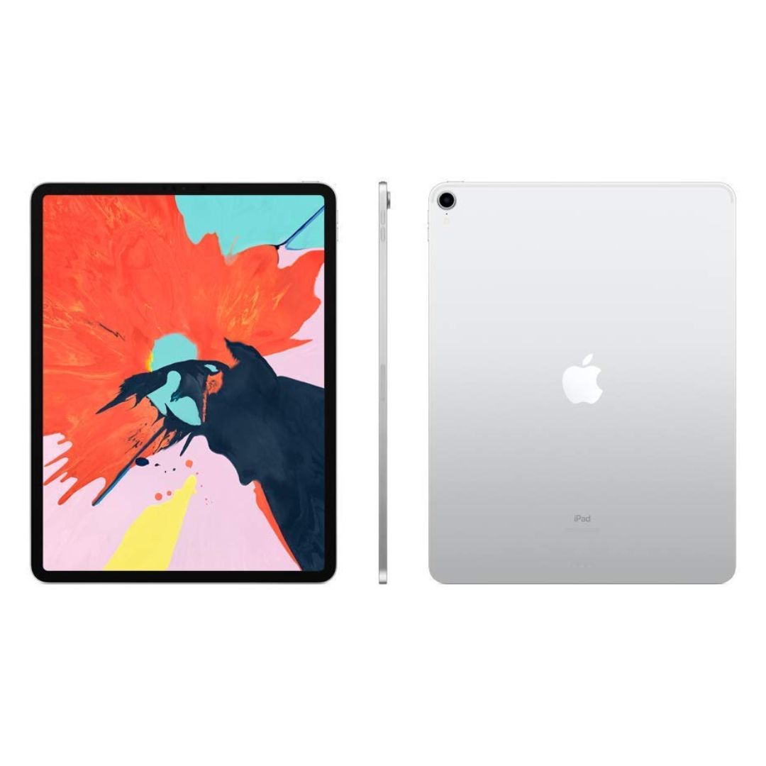 Apple iPad Pro 12.9" 3rd Gen (2018) Wi-Fi + Cellular - 512GB ? Silver ? MTJN2LL/A