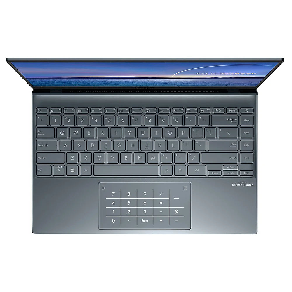 ASUS - ZenBook 14" Laptop - Intel Core i7 1165G7 - 8GB RAM - 512GB SSD - Pine Gray