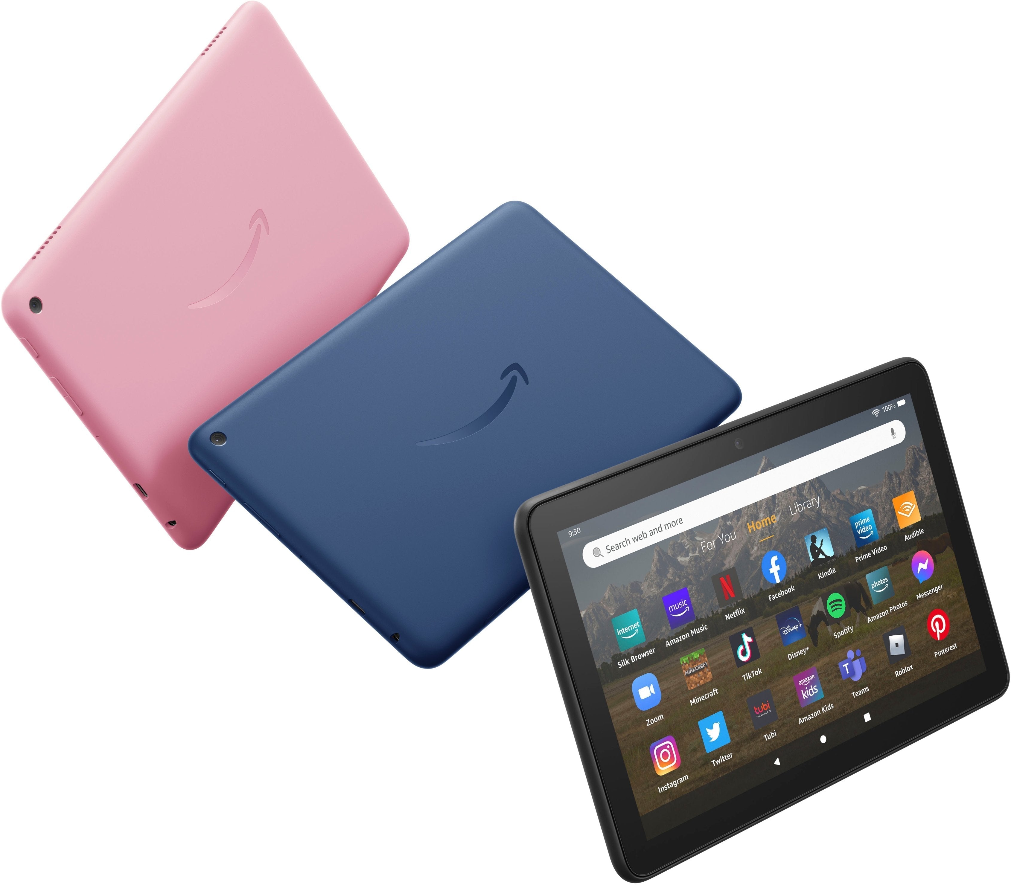 Amazon Fire HD 8 (2022) 8" HD Tablet with Wi-Fi - 32 GB - Black - B099Z8HLHT
