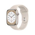 Apple Watch Series 8 (GPS) 45mm Starlight Aluminum Case with Starlight Sport Band Ð S/M Ð MNUP3LL/A
