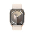 Apple Watch Series 9 (GPS) 45mm Aluminum Case with Starlight Sport Loop - Adj - Starlight - MR983LL/A