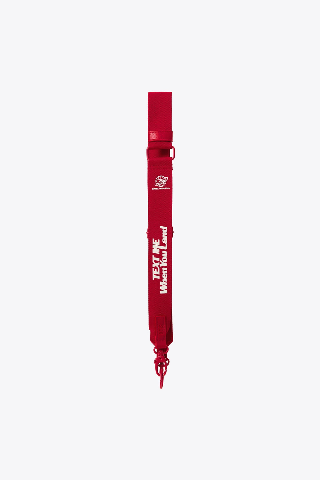 Resale The Shoulder Strap in Text Me Red