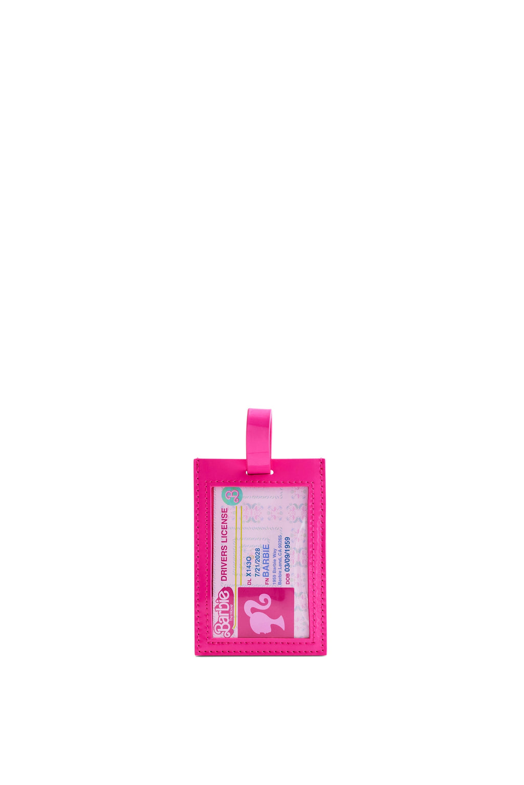 The Passport & Luggage Tag Set in Barbie? Pink