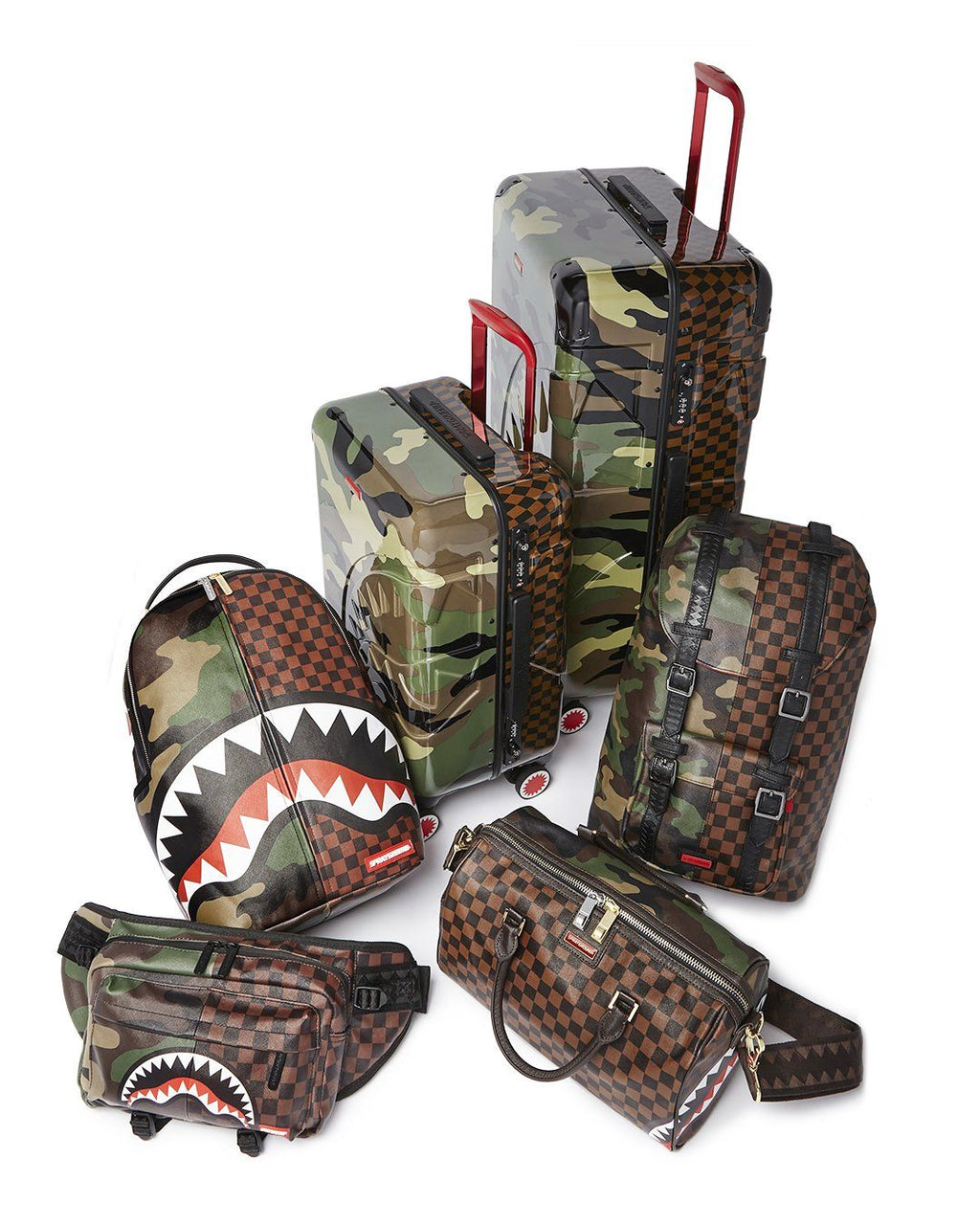 JUNGLE PARIS 29.5? FULL-SIZE SHARKITECTURE LUGGAGE
