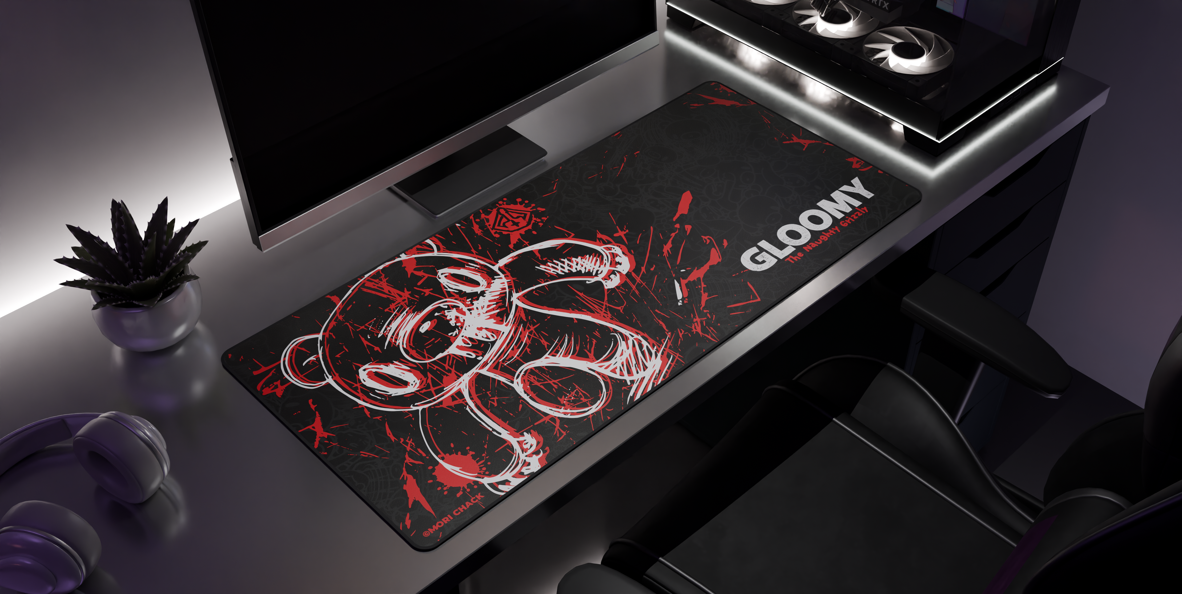 Blackout - Desk Mat