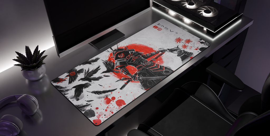 Ruby Art Samurai - Desk Mat
