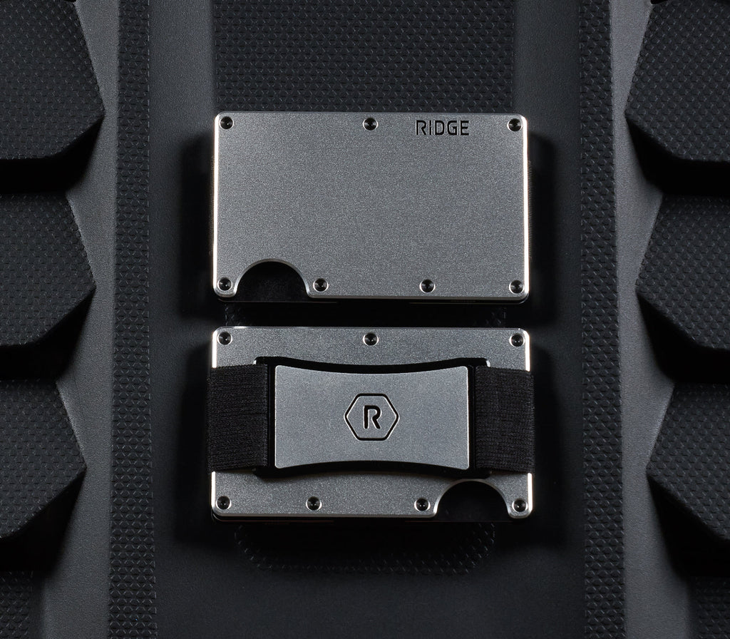 Ridge Wallet - GT Silver