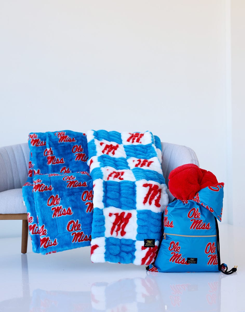 Ole Miss Rebels Blanket - Lush