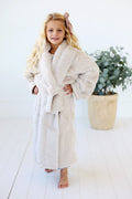 Kids Cream Robe