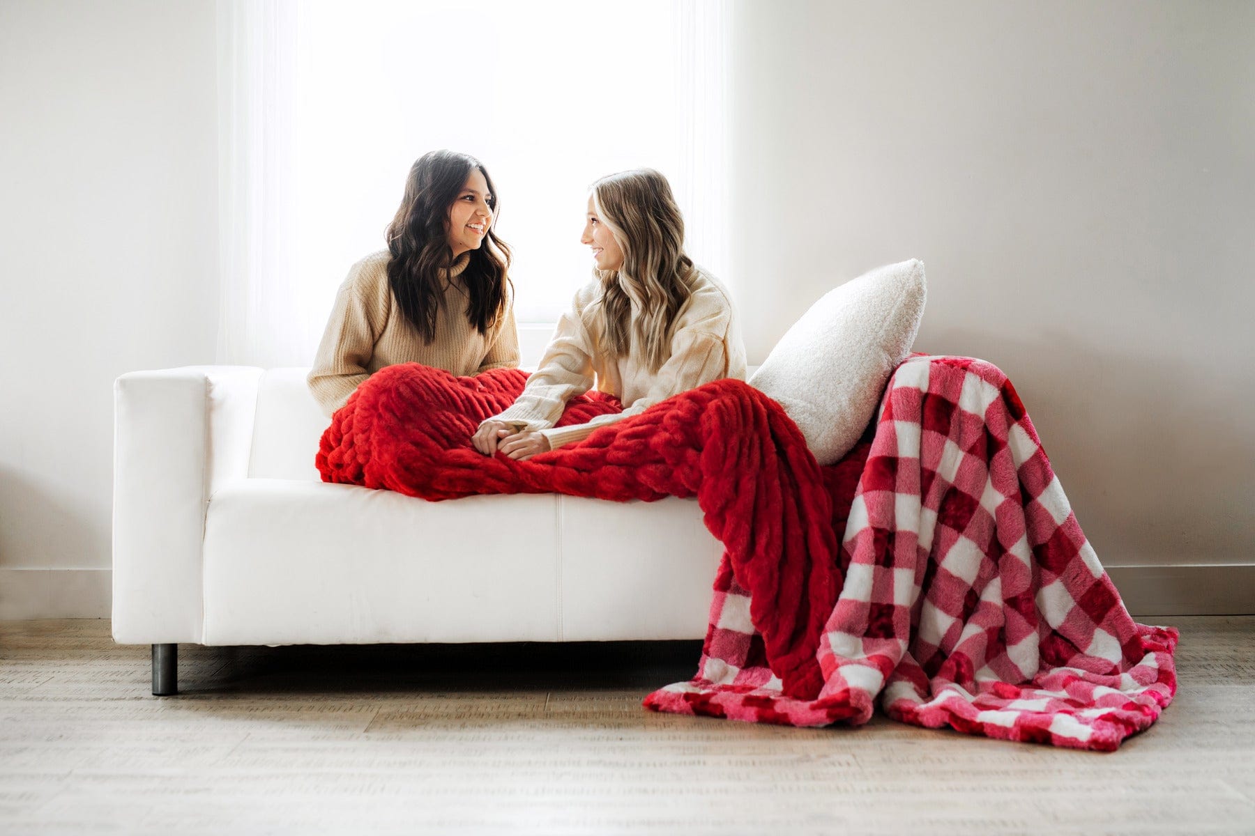 Hugs Red Blanket