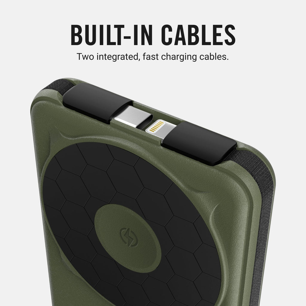 Magnetic Power Bank Bundle (3-Pack) - Matte Olive