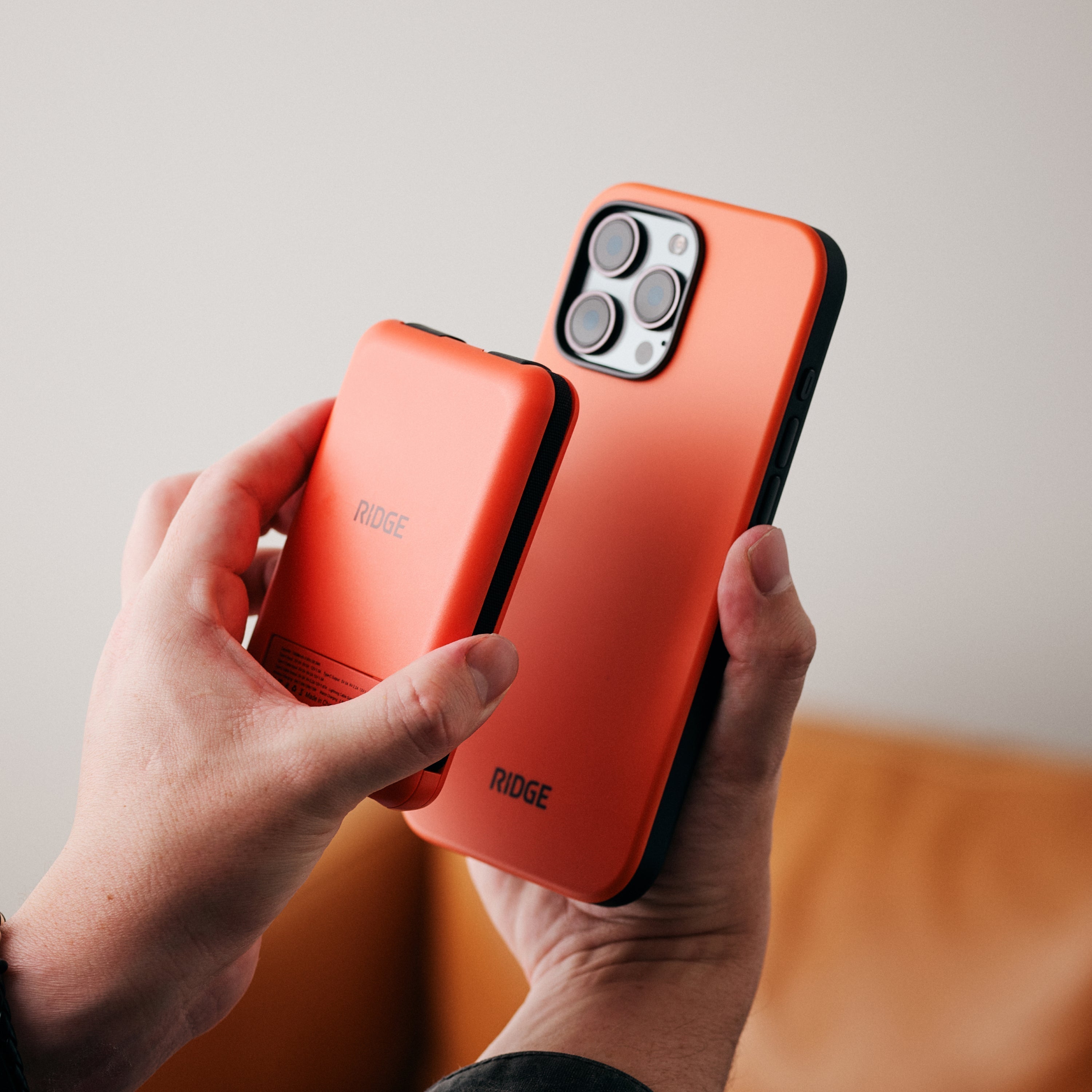 Magnetic Power Bank Bundle (3-Pack) - Basecamp Orange