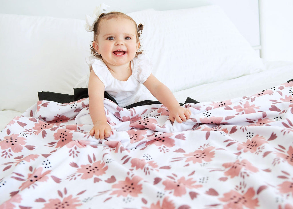 Apricot Blossom Blanket