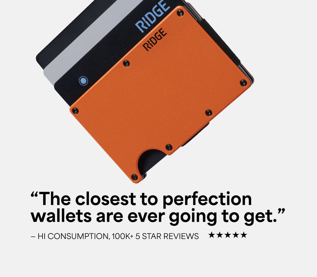 Ridge Wallet - Platinum