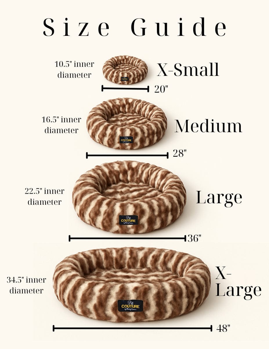 Milk Chocolate Pet Bed