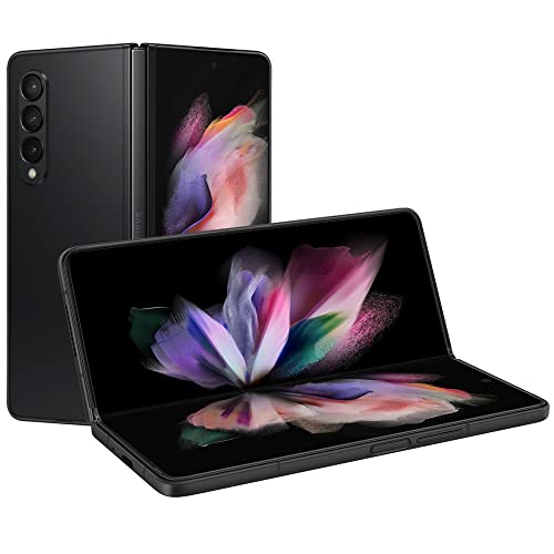 Factory Unlocked Samsung Galaxy Z Fold 3 5G - 256GB, US Version (Phantom) - SM-F926UZKAXAA