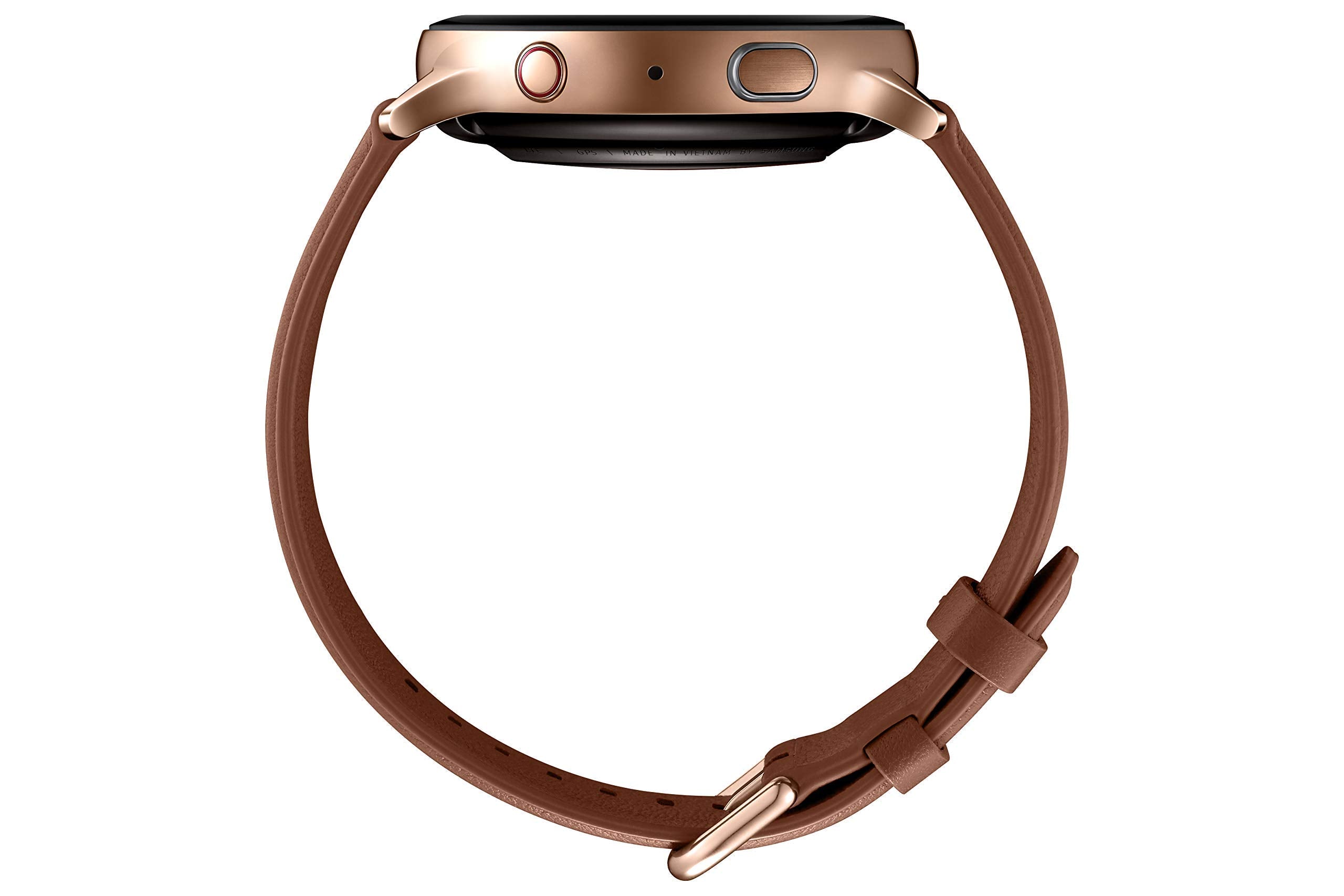 LTE Unlocked Samsung Galaxy Watch Active2 Smartwatch 44mm Stainless Steel  Gold - SM-R825USDAXAR