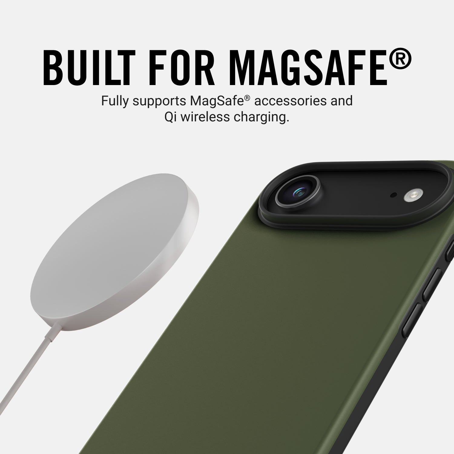 Everyday Charging Kit - Power Adapter + iPhone Air - Matte Olive