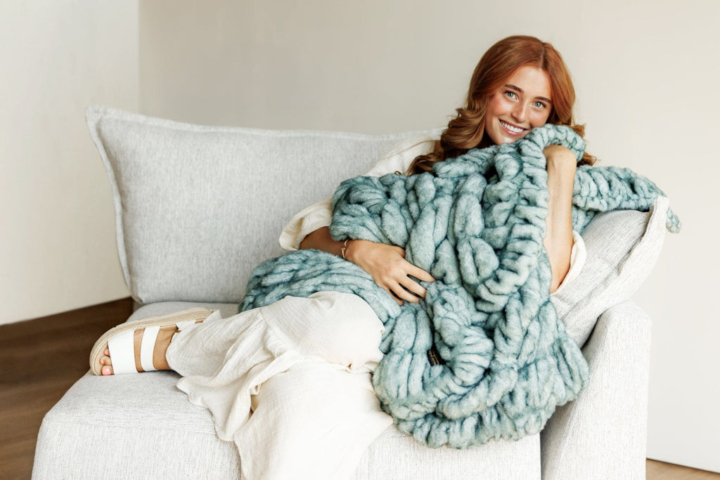 Hugs Jade Blanket